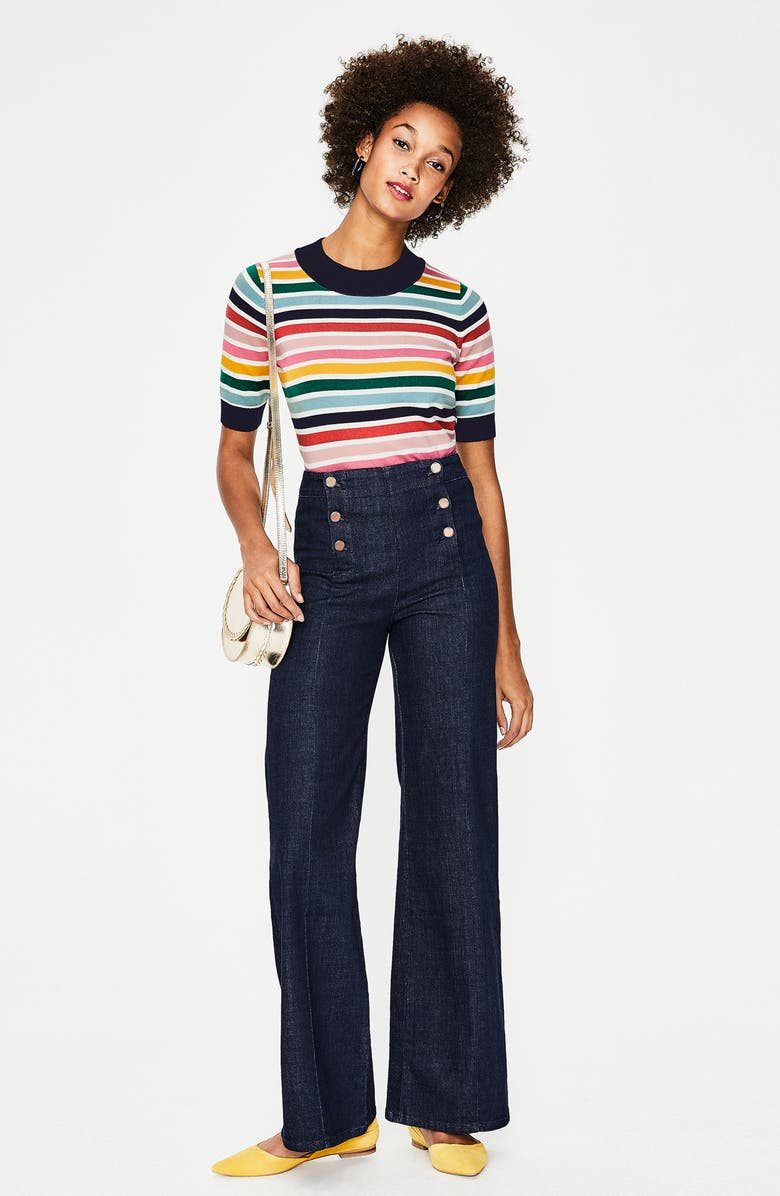 Boden Rachel Knit Tee, Alternate, color, 