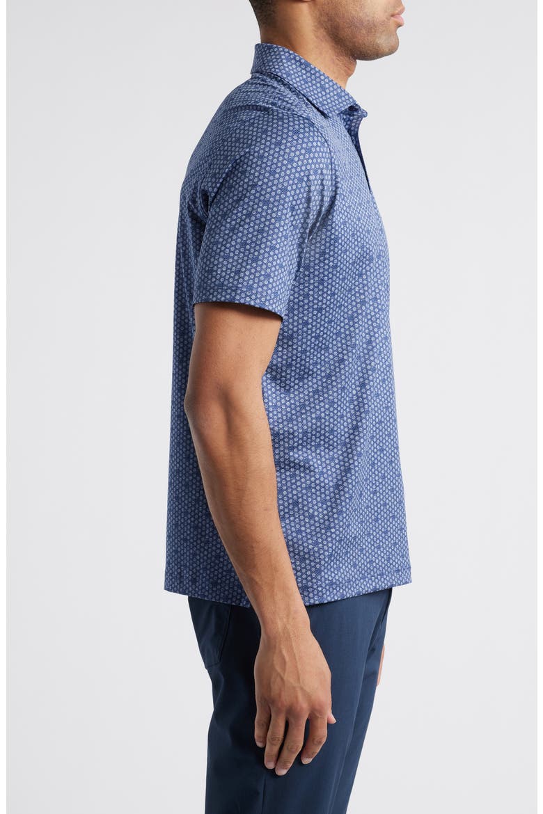 XC4® + Cool Degree™ Geo Print Performance Golf Polo, Alternate, color, ICON/ NAVY