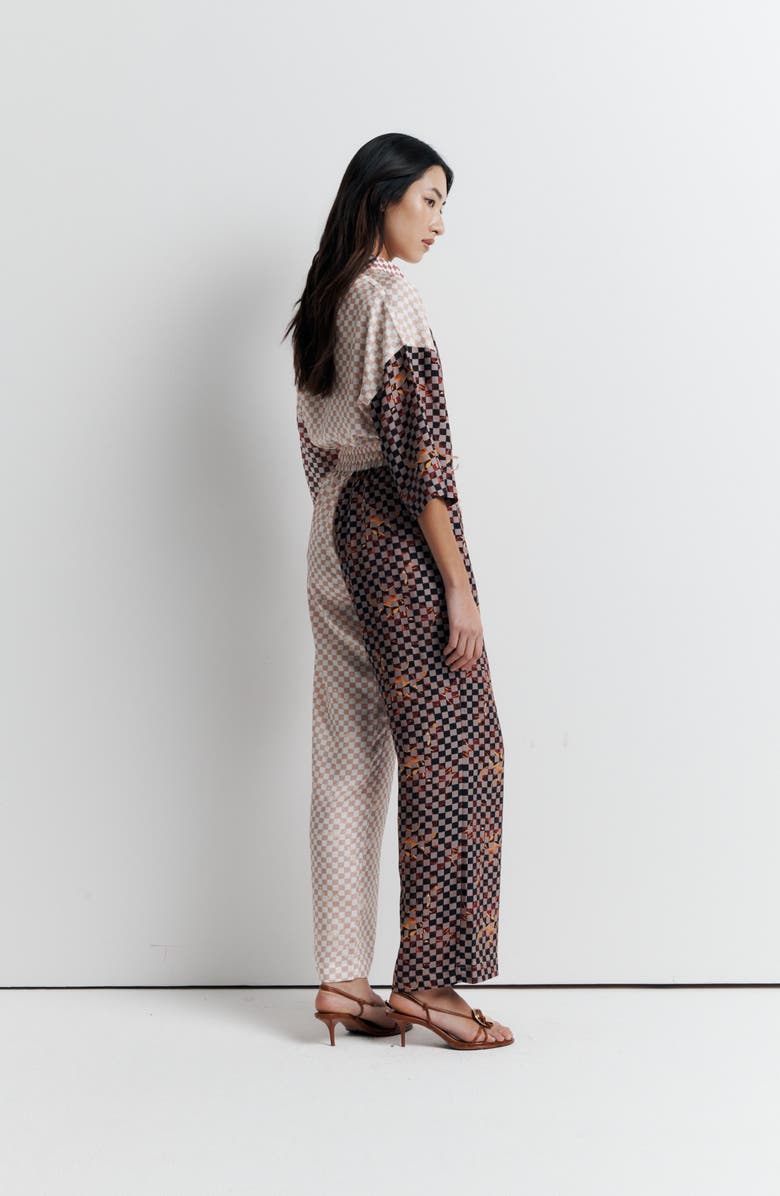 Romy June Pant collaboration with Phoebe Willis, Alternate, color, Checkmate