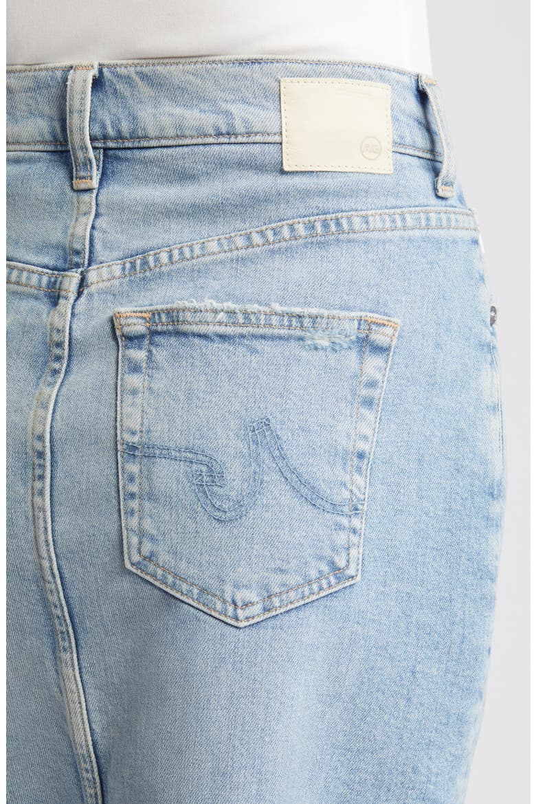 Alicia Denim Skirt, Alternate, color, ECLIPSED