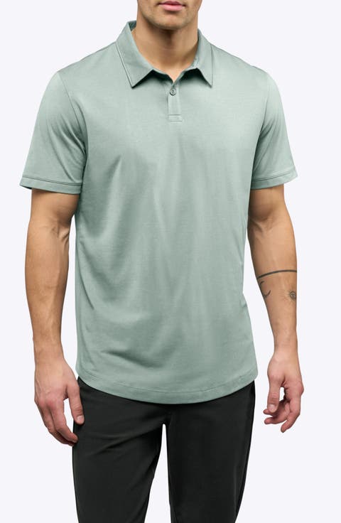 Trim Fit Cotton Blend Polo
