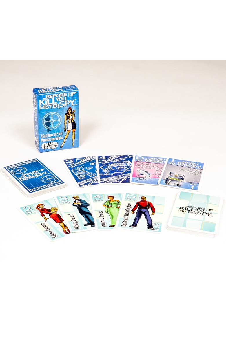 Cheapass Games Before I Kill You, Mister Spy, Ages 12+, Alternate, color, Multicolored