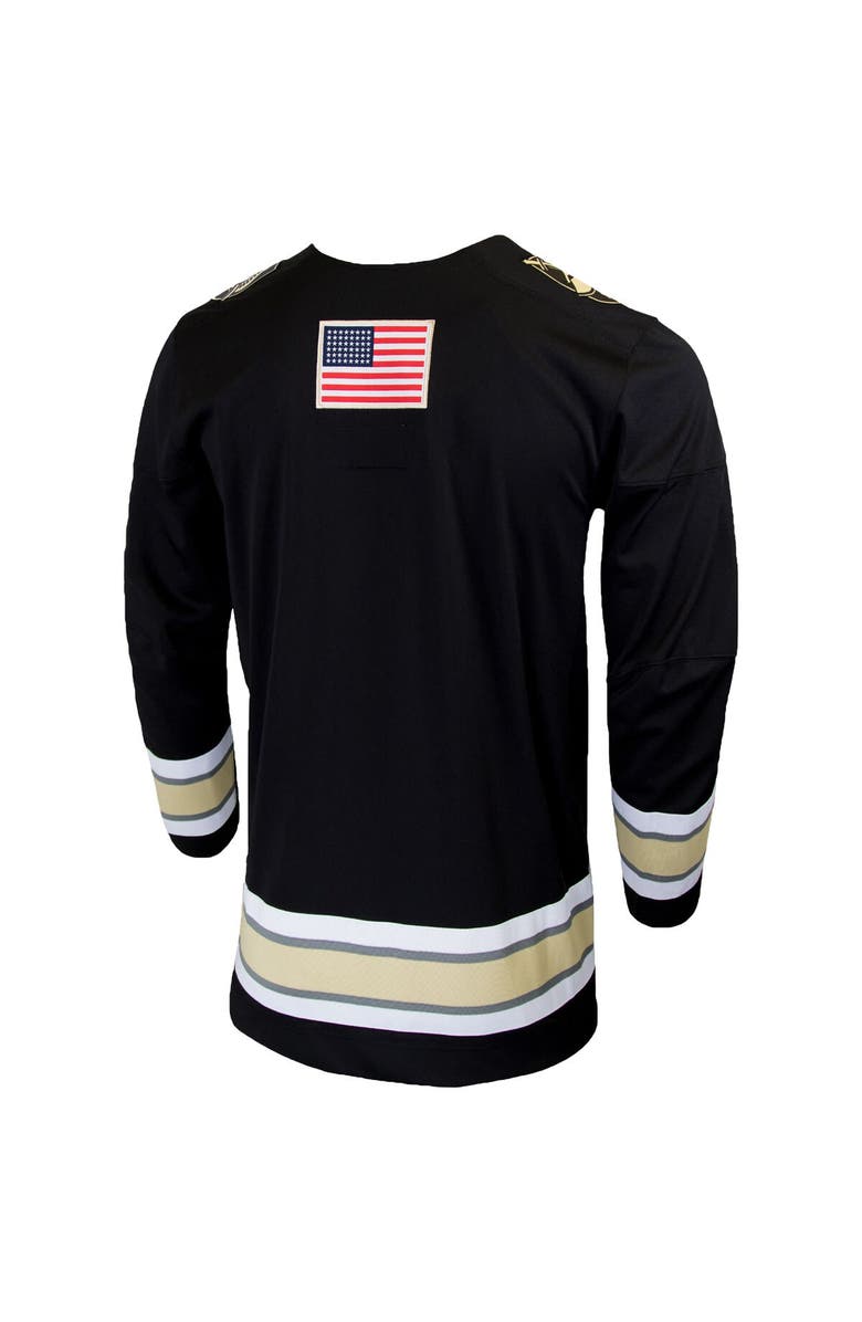 Nike Men's Nike Black Army Black Knights Replica College Hockey Jersey, Alternate, color, 