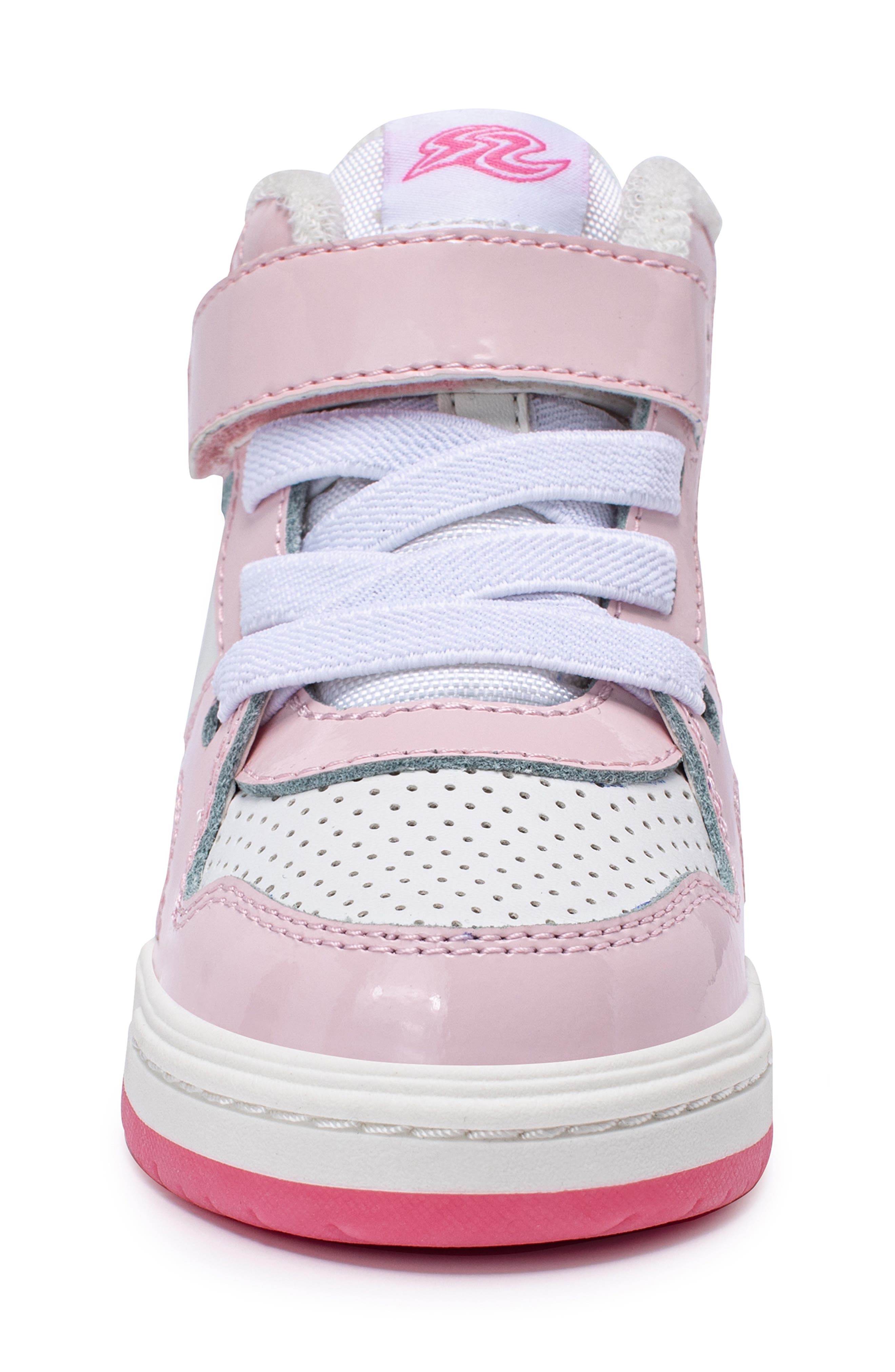 Stride Rite Kids' Madrid High Top Sneaker, Alternate, color, Pink