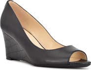 Nine West Cape Peep Toe Wedge