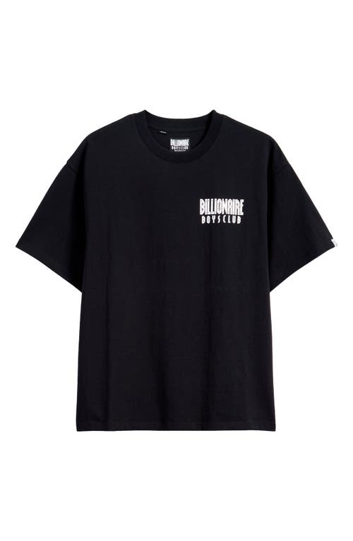 Billionaire Boys Club Bb Insignia Crop Graphic T-shirt In Black