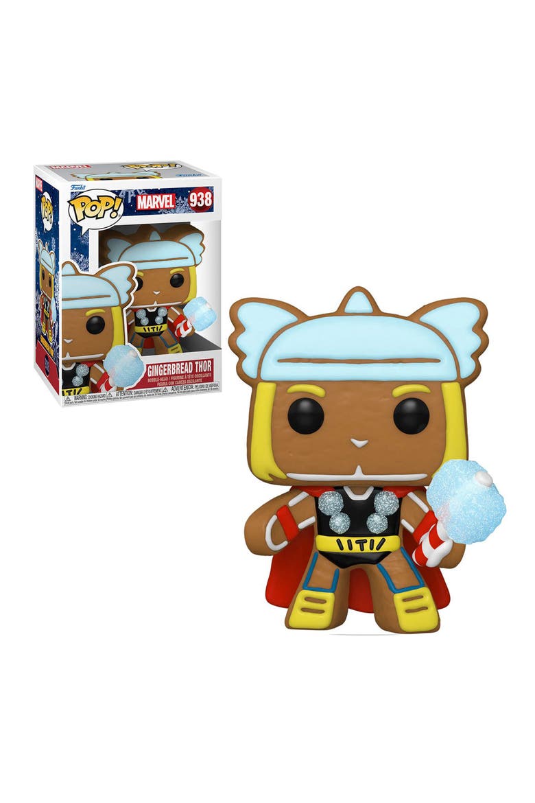 Thor (Gingerbread) Marvel Funko Pop! Holiday, Main, color, Multi-Color
