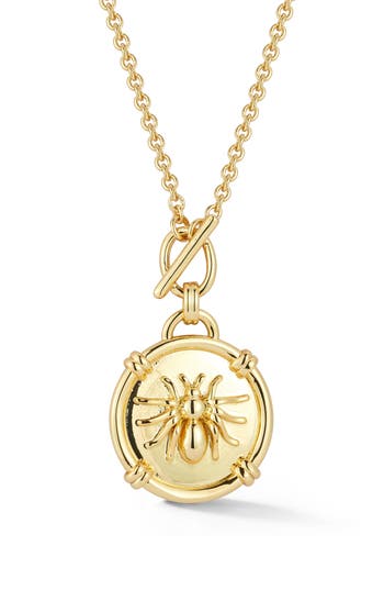 Chloe & Madison Chloe And Madison Medallion Pendant Necklace In Gold