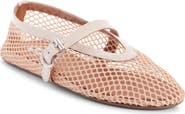 Alaïa Fishnet Ballerina Flat