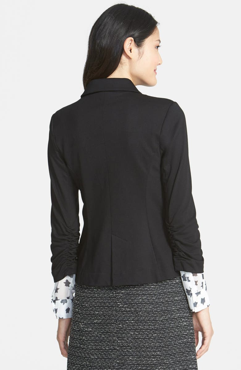 Olivia Moon Ruched Sleeve Jacket, Alternate, color,