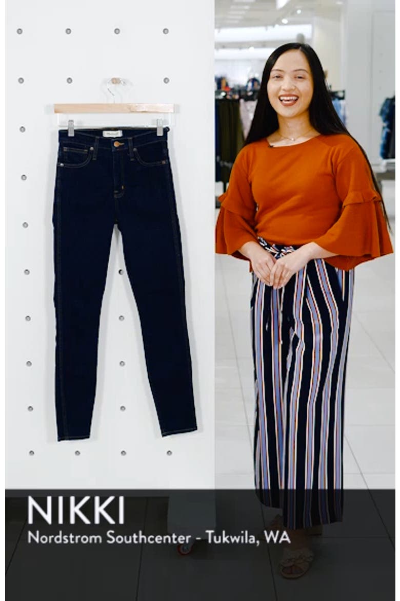 10-Inch High Waist Skinny Jeans video