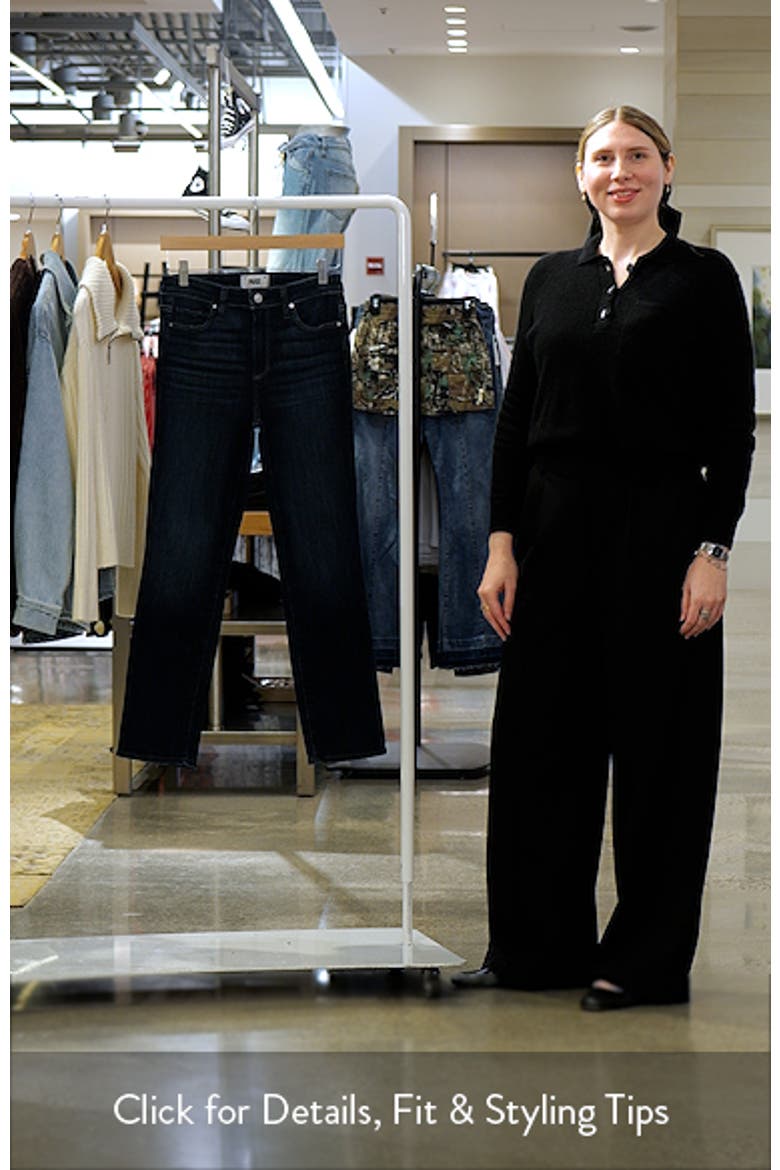 Cindy High Waist Ankle Straight Leg Jeans video