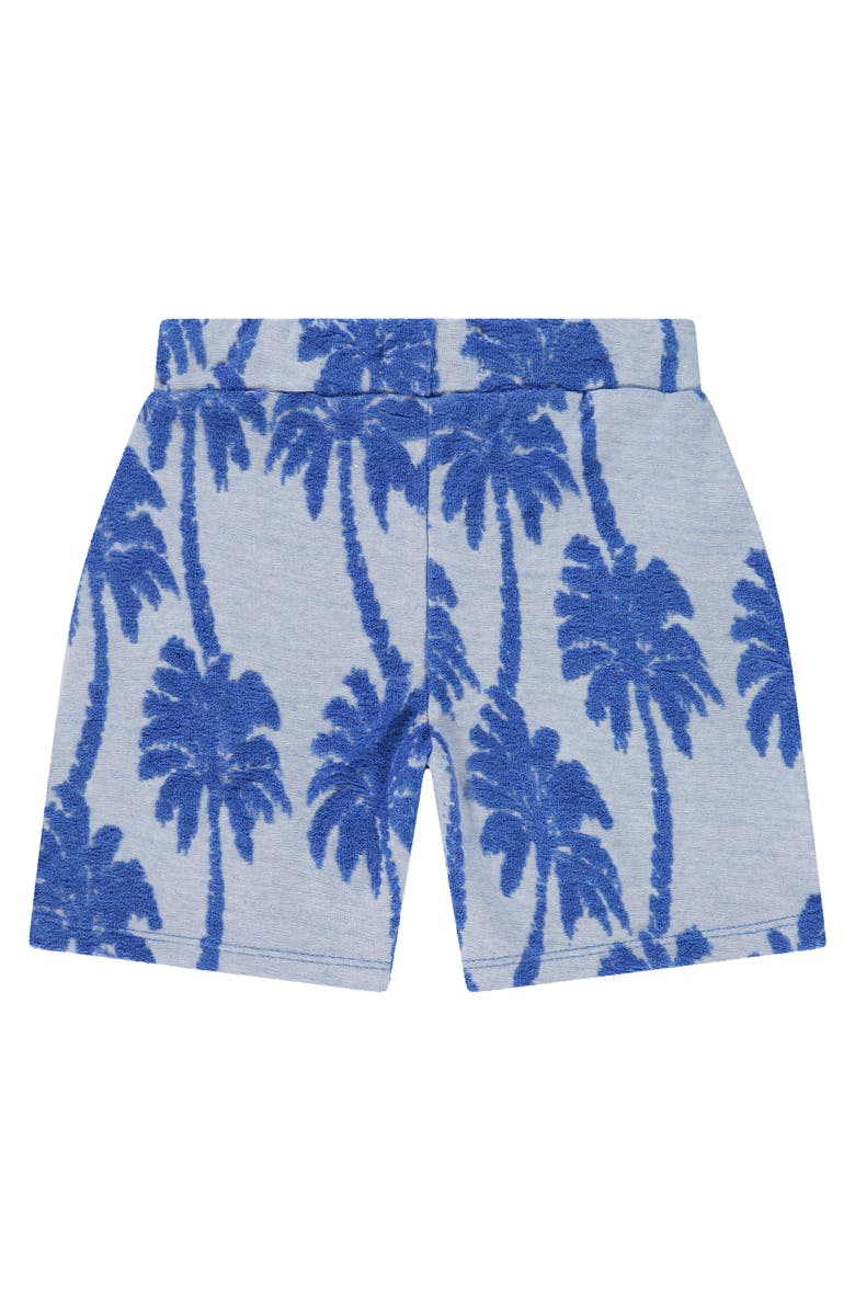 Stains and Stories by Babyface Terry Palm Tree Sweatshort, Alternate, color, Royal