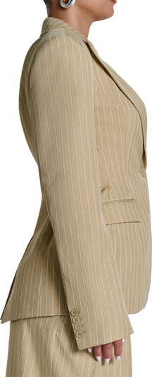 Pinstripe Blazer
