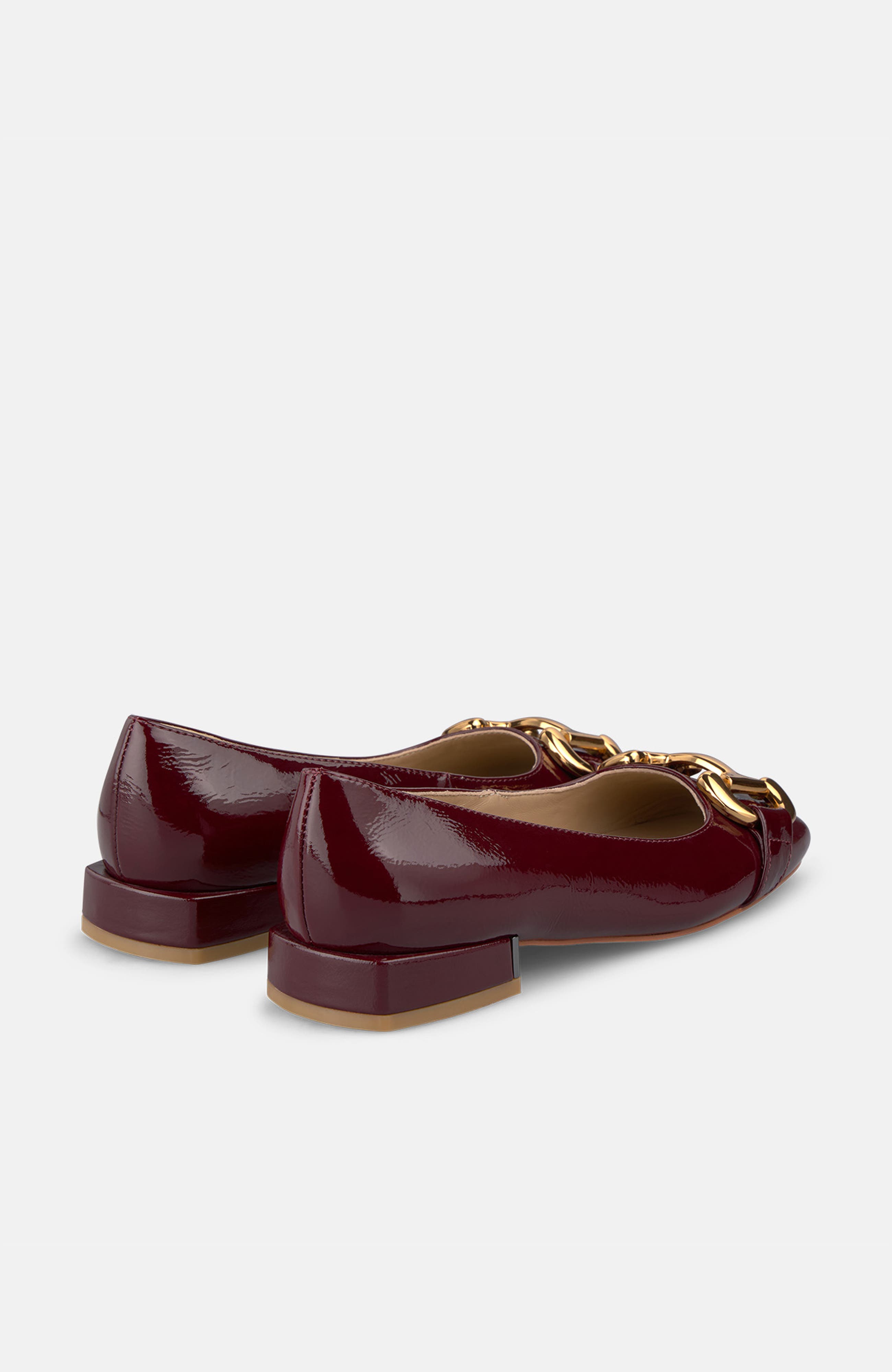 Stirrups Flat Shoe, Alternate, color, Wine