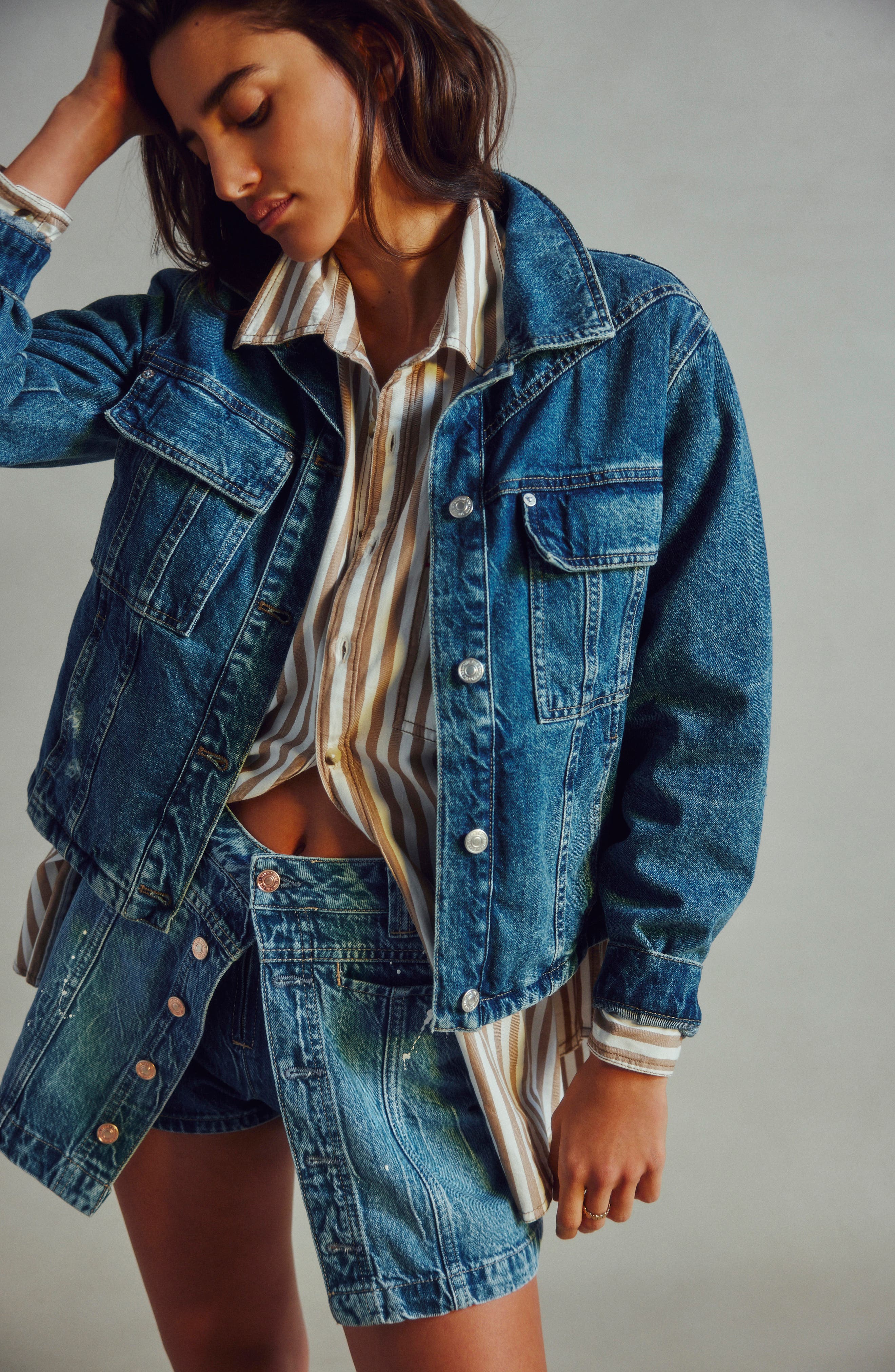Free People Jade Denim Jacket (Women) | Nordstromrack