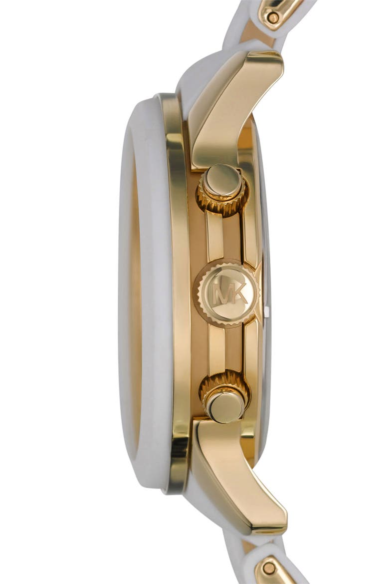 'Runway' Chronograph Watch, 39mm, Alternate, color, WHITE