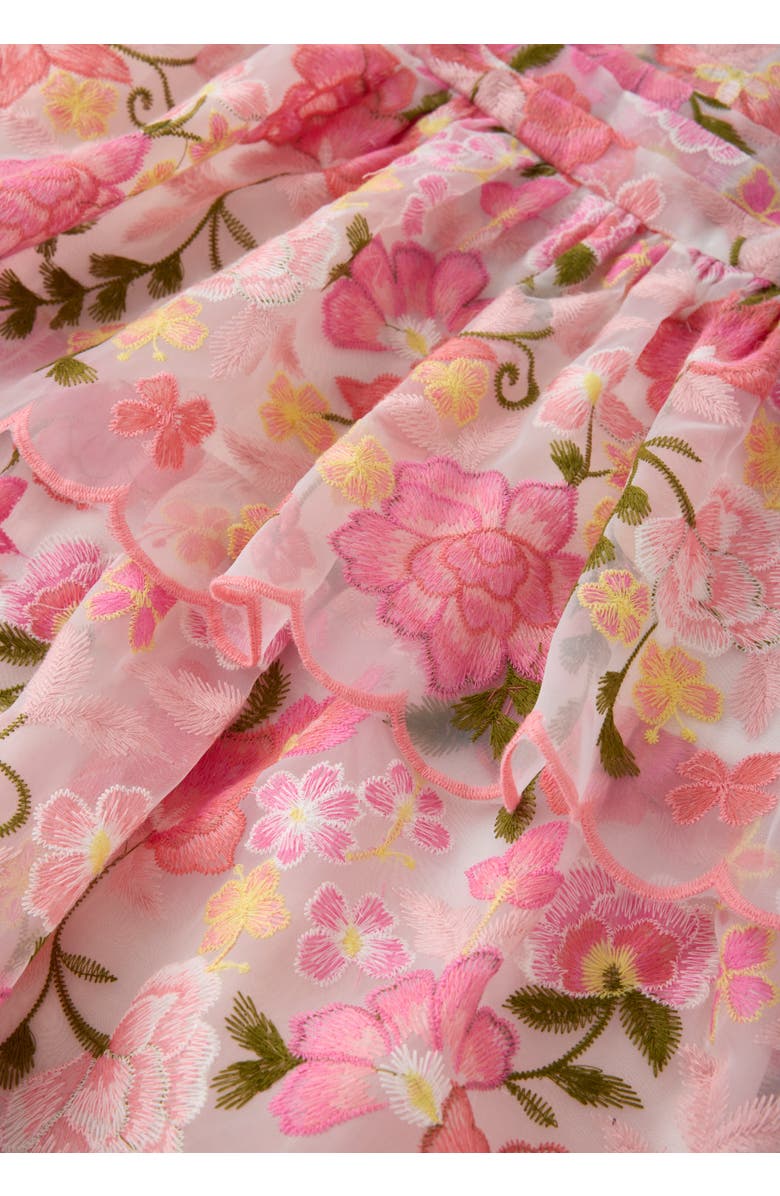 Marlo Kids Avery Embroidered Maxi Dress, Alternate, color, Floral