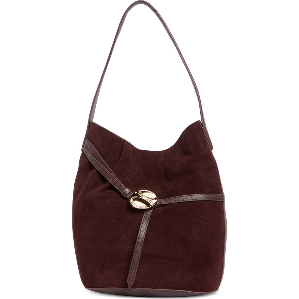 Sam Edelman Bex Leather Tote In Brown
