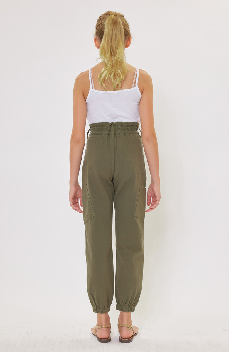 KanCan Poppy Mom Jogger Jeans, Alternate, color, Olive