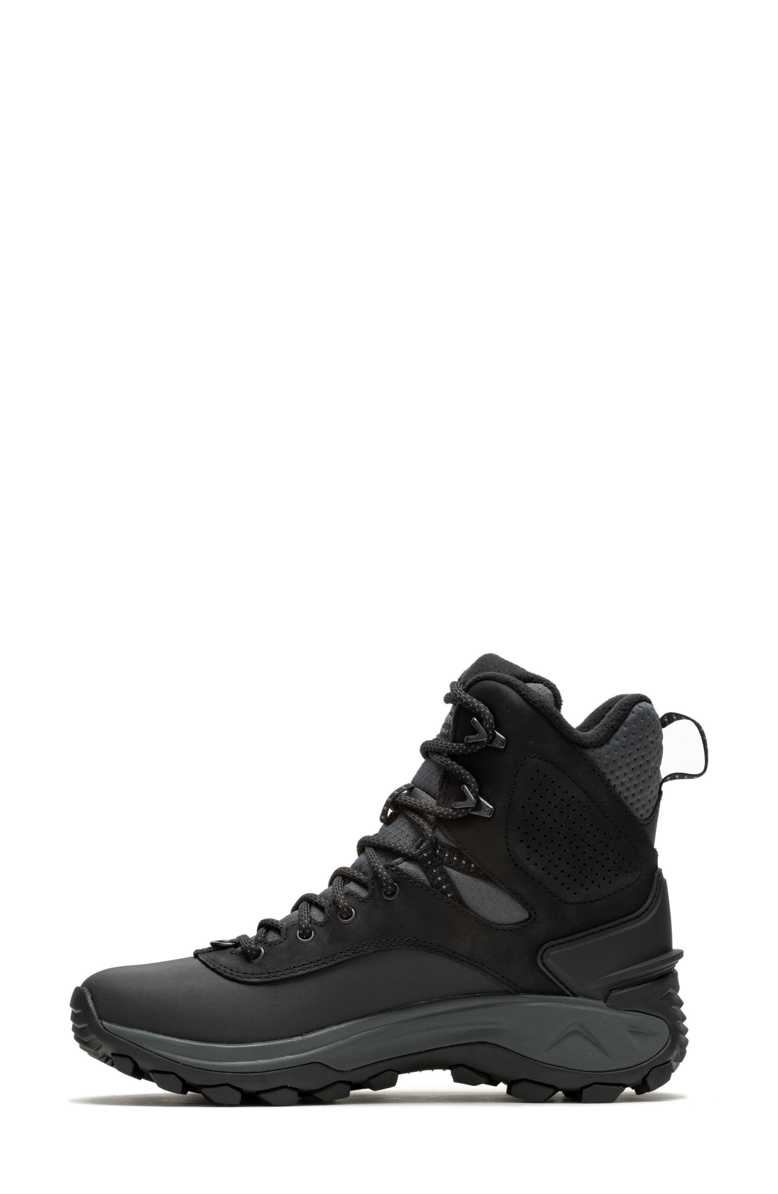 Merrell Thermo Kiruna 2 Mid Waterproof Hiking Boot, Alternate, color, Black