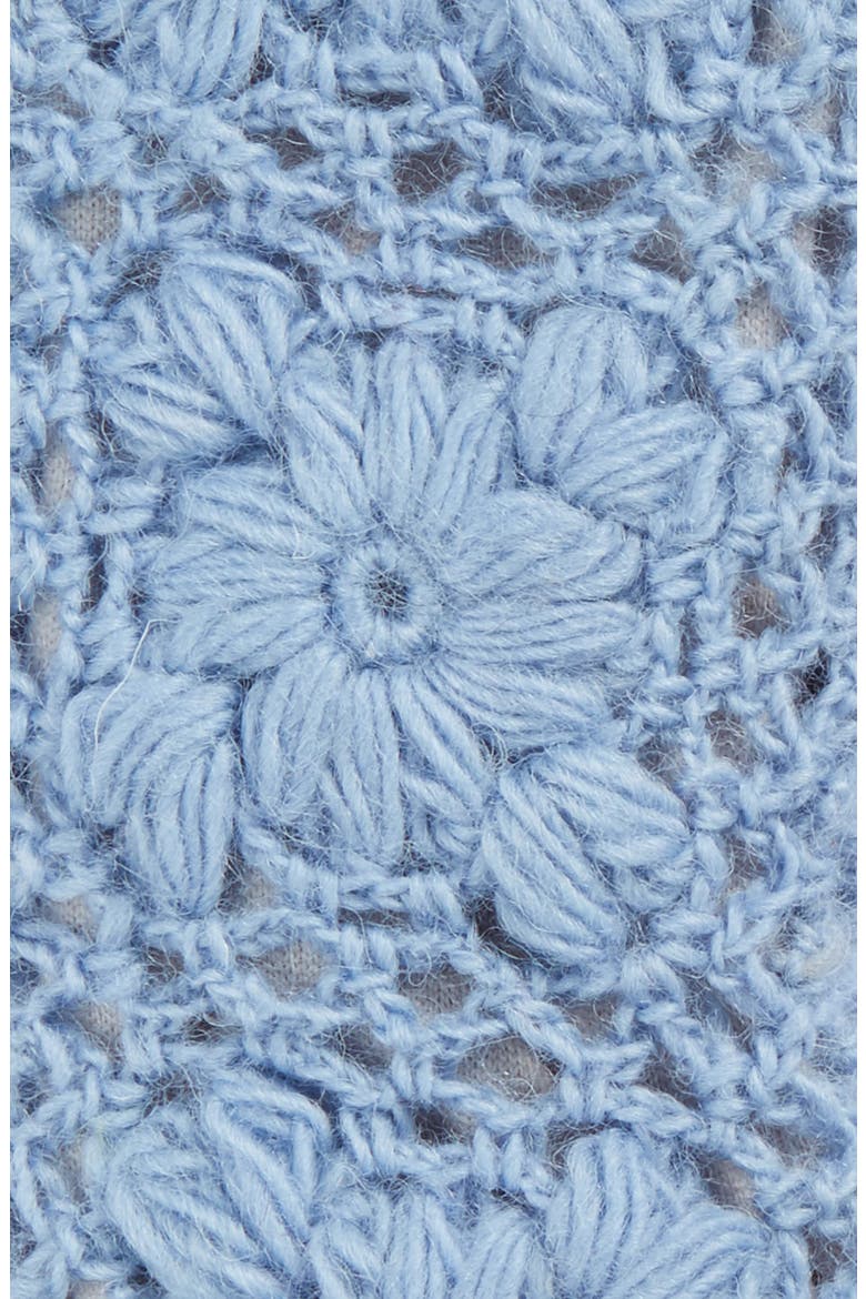 Crochet Handwarmers, Alternate, color, ICE