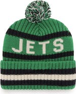 '47 Men's '47 Kelly Green New York Jets Legacy Bering Cuffed Knit Hat with Pom