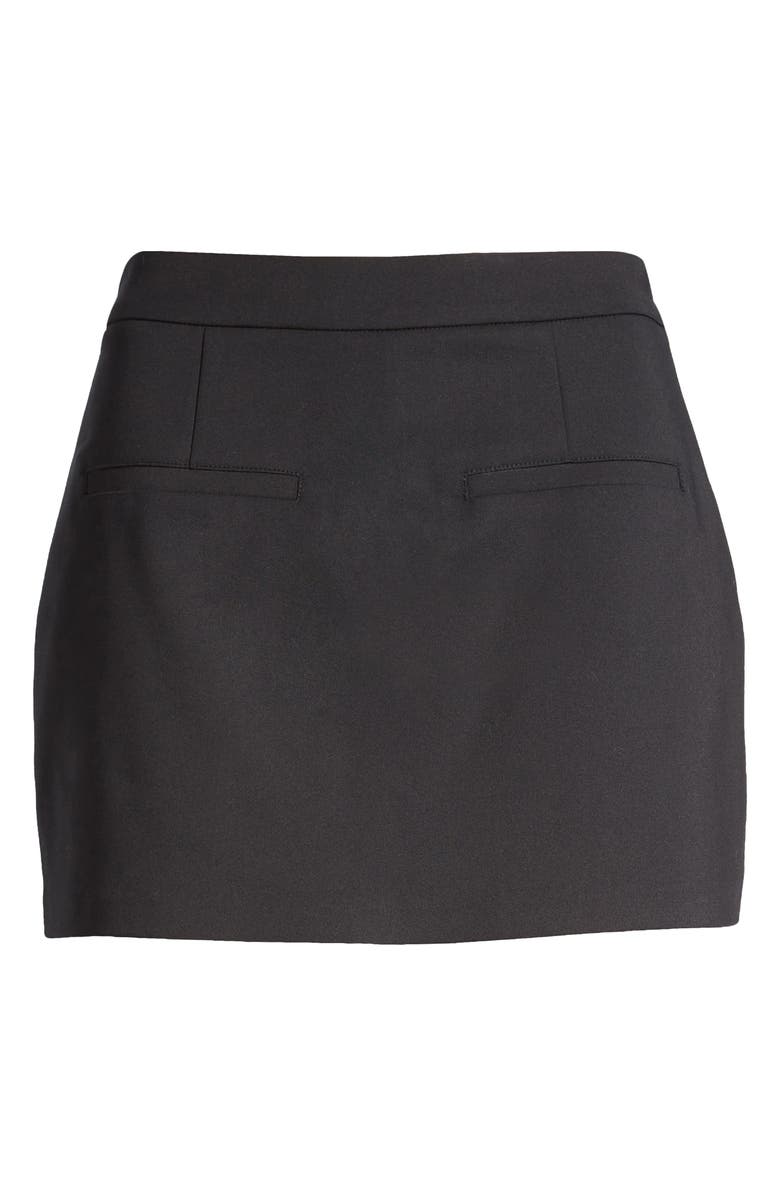 English Factory Cotton Blend Skort, Alternate, color, 