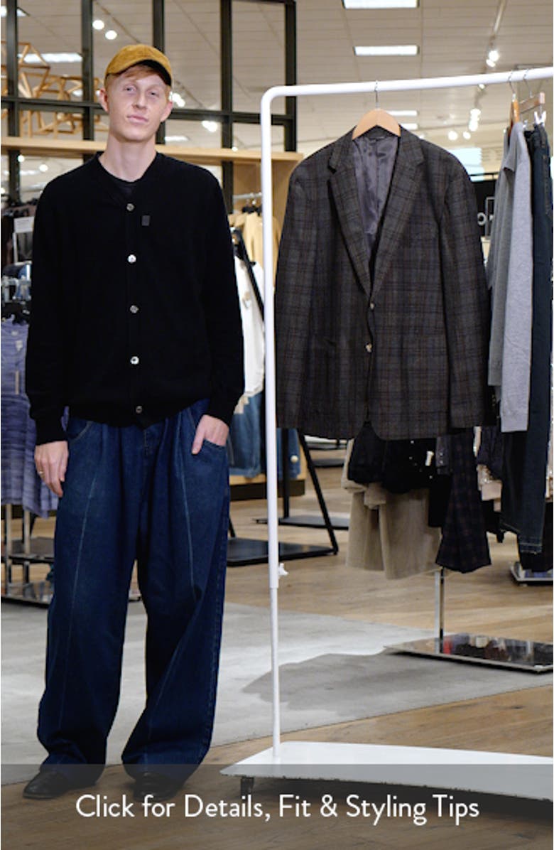 Owen Junction Plaid Wool Sport Coat, sales video thumbnail