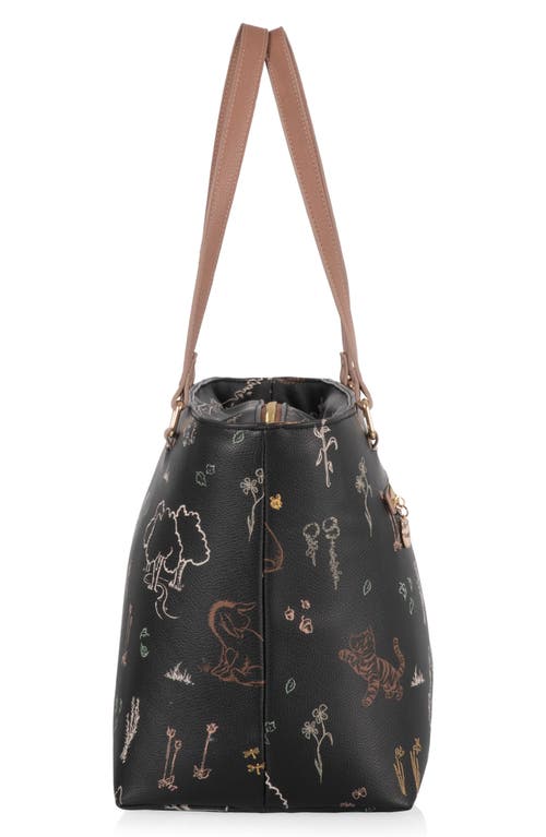 Picnic Time Uptown Cooler Tote In Black