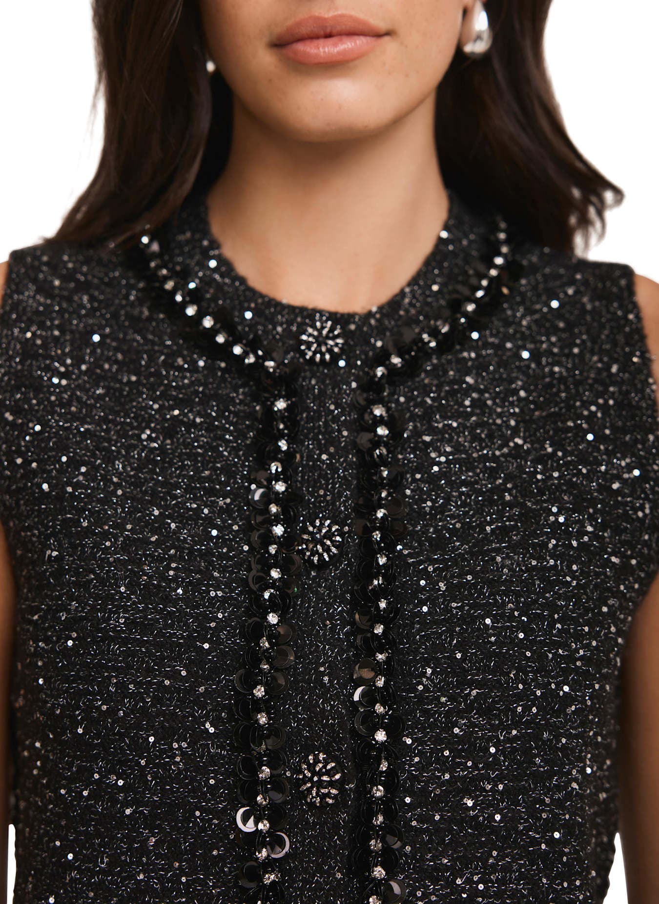 Embellished Sleeveless Top - image 2