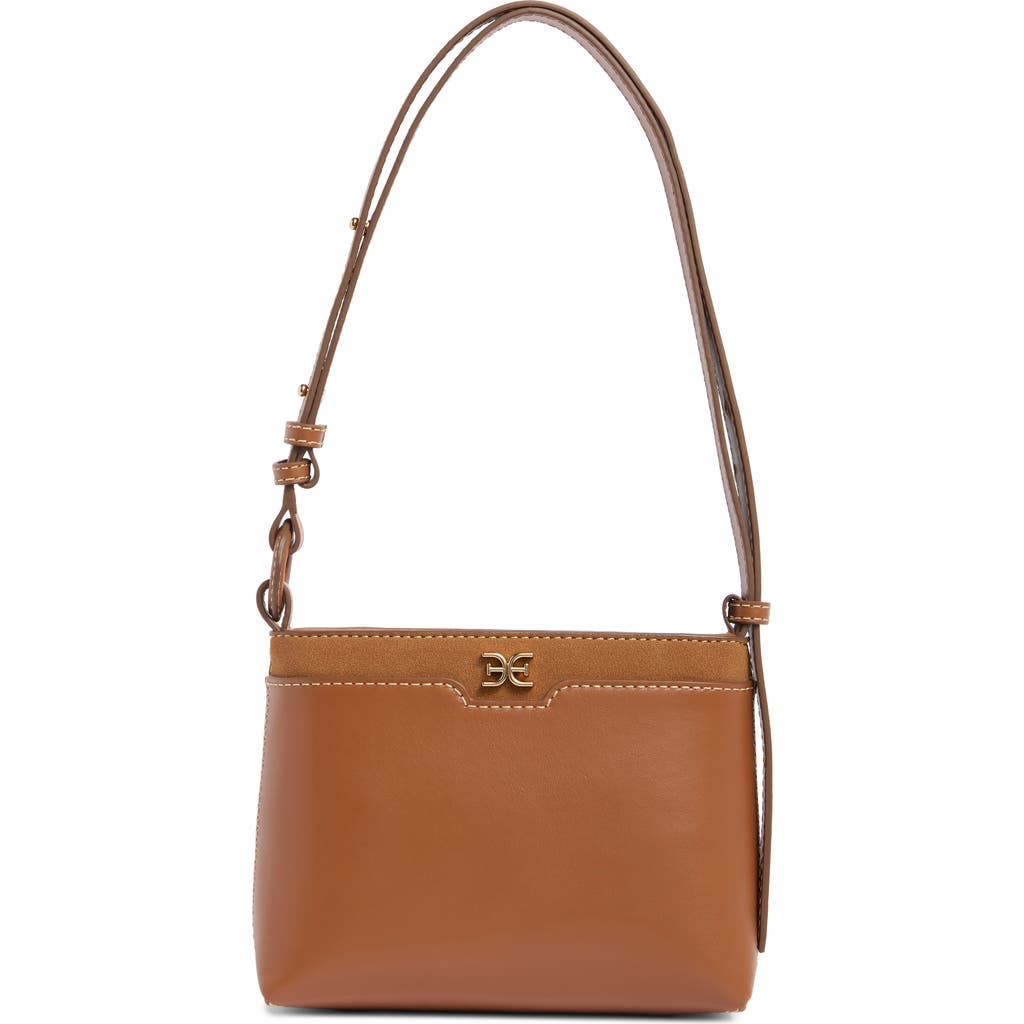 SAM EDELMAN SAM EDELMAN MARSELLA SUEDE & LEATHER SHOULDER BAG