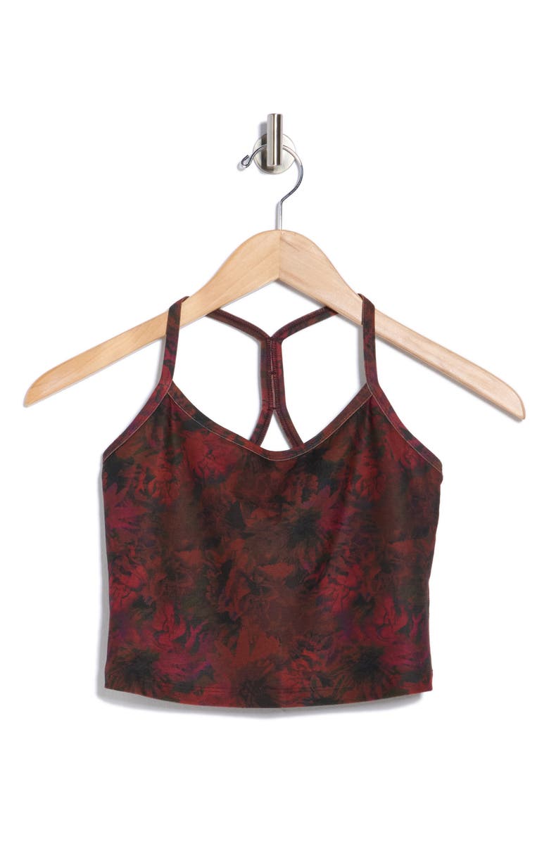 Beyond Yoga Space Dye Racerback Tank, Alternate, color, Midnight Floral