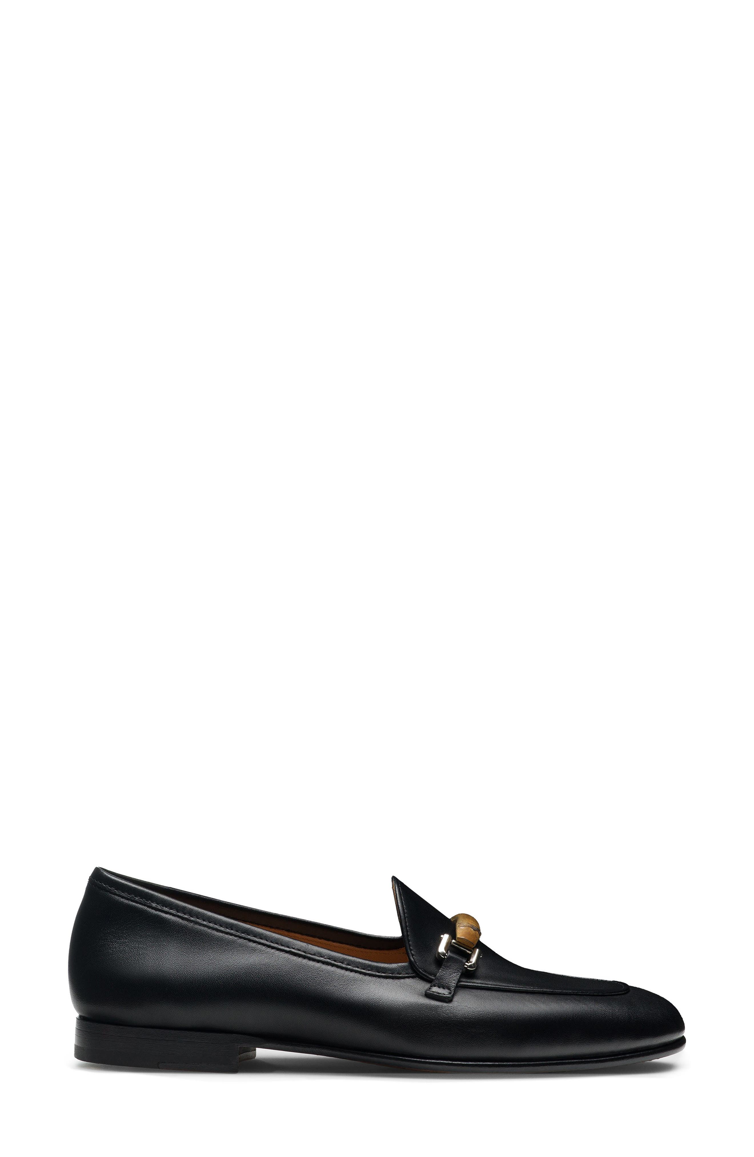 Magnanni Sienna Luck Loafer, Alternate, color, Black