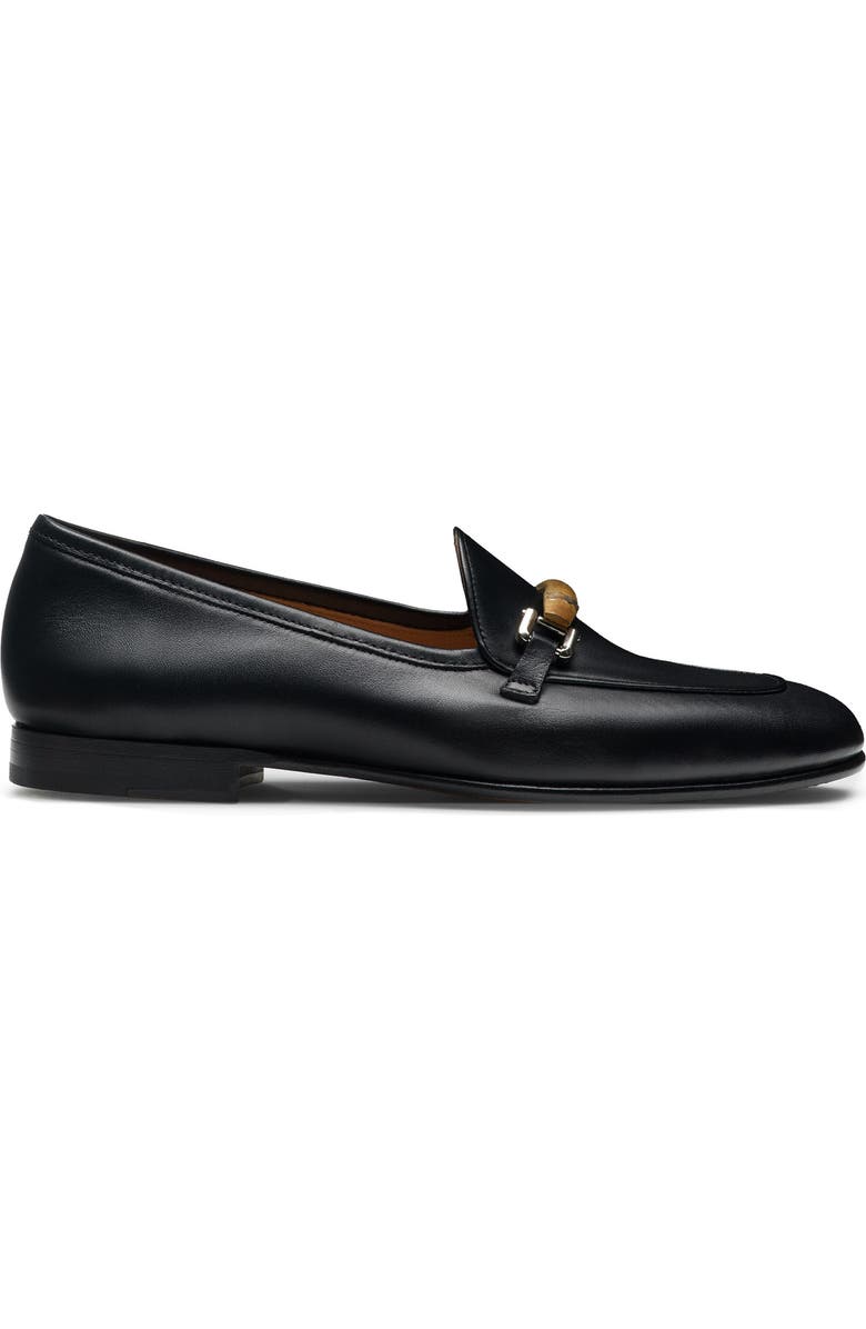 Magnanni Sienna Luck Loafer, Alternate, color, Black