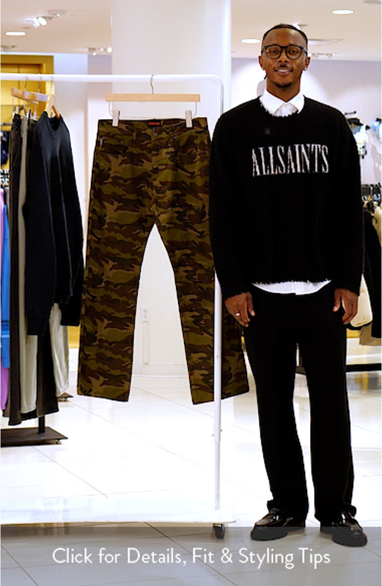 Camo Flare Jeans, sales video thumbnail