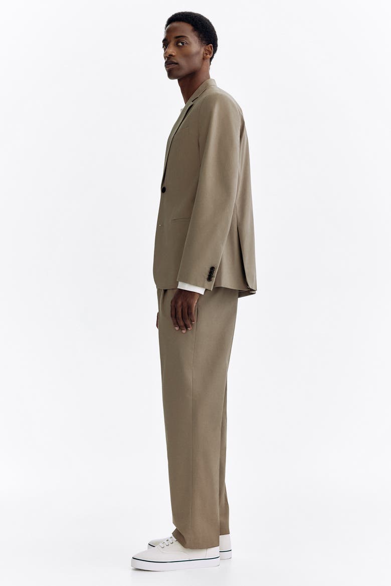 Regular Fit Suit Trousers, Alternate, color, Khaki green