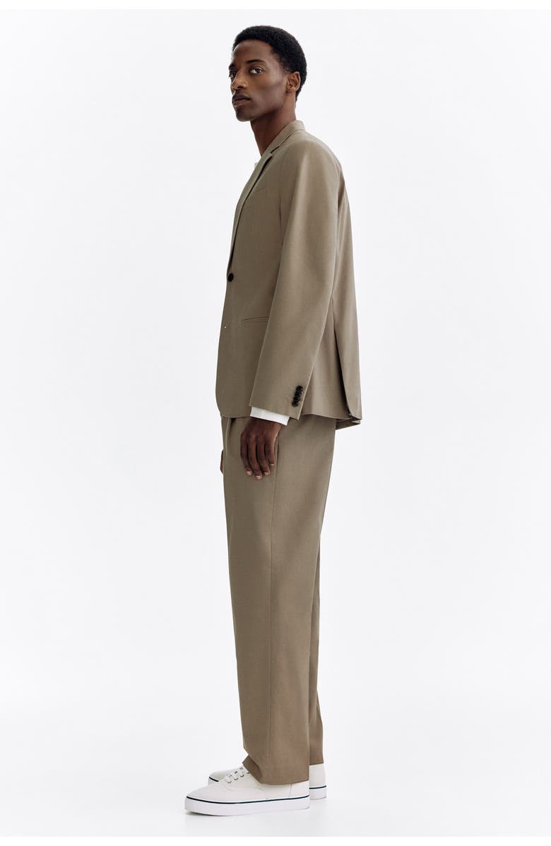 H&M Regular-fit suit pants, Alternate, color, Khaki Green
