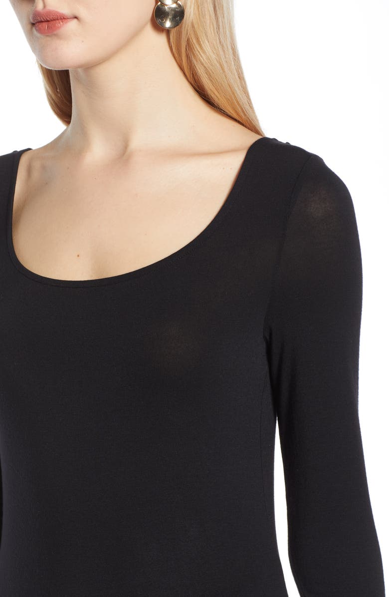 Halogen<sup>®</sup> Ballet Neck Tee, Alternate, color, 