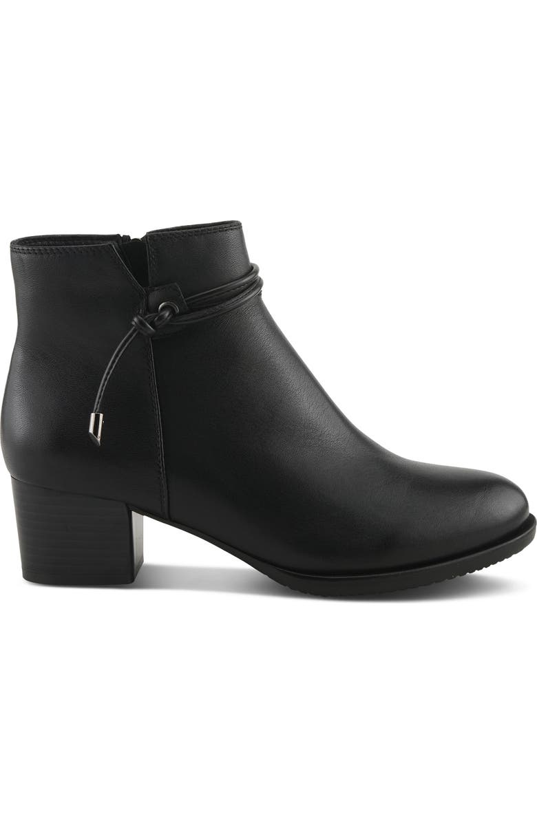 Spring Step The Reeder Block Heel Bootie, Alternate, color, Black