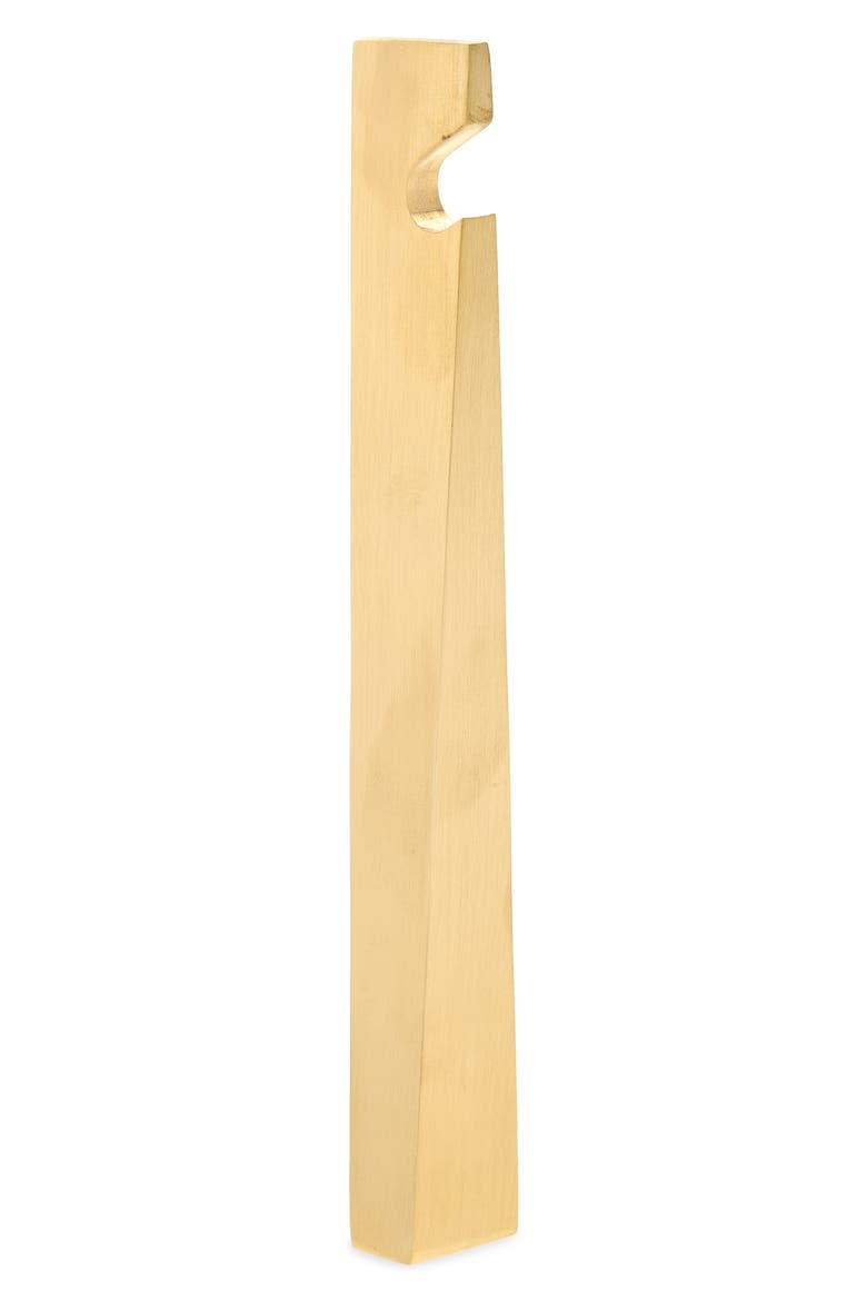 Barbican Brass Bottle Opener, Main, color, GOLD