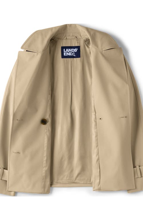 LANDS' END LANDS' END TRENCH RAIN JACKET