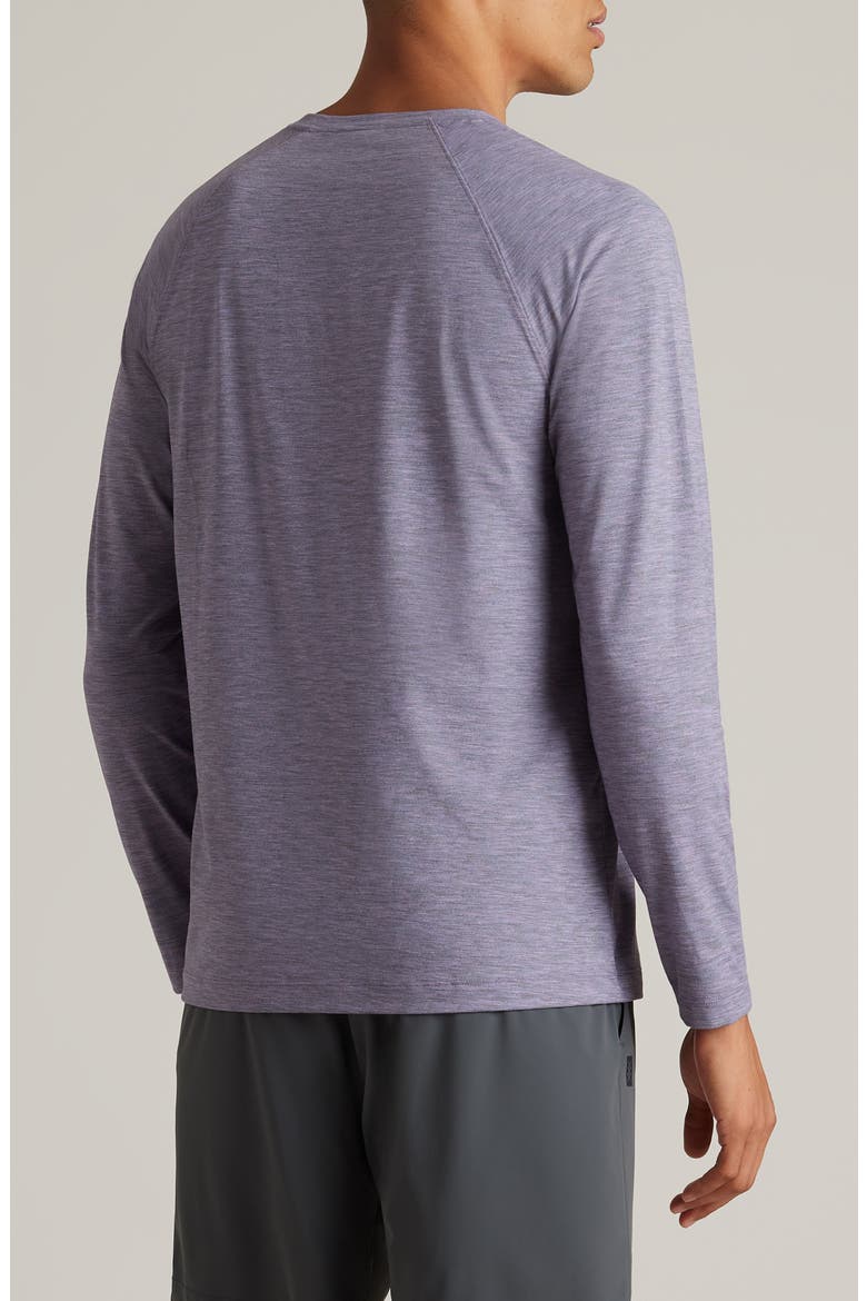 Reign Long Sleeve T-Shirt, Alternate, color, ASTRAL PURPLE SPACE DYE