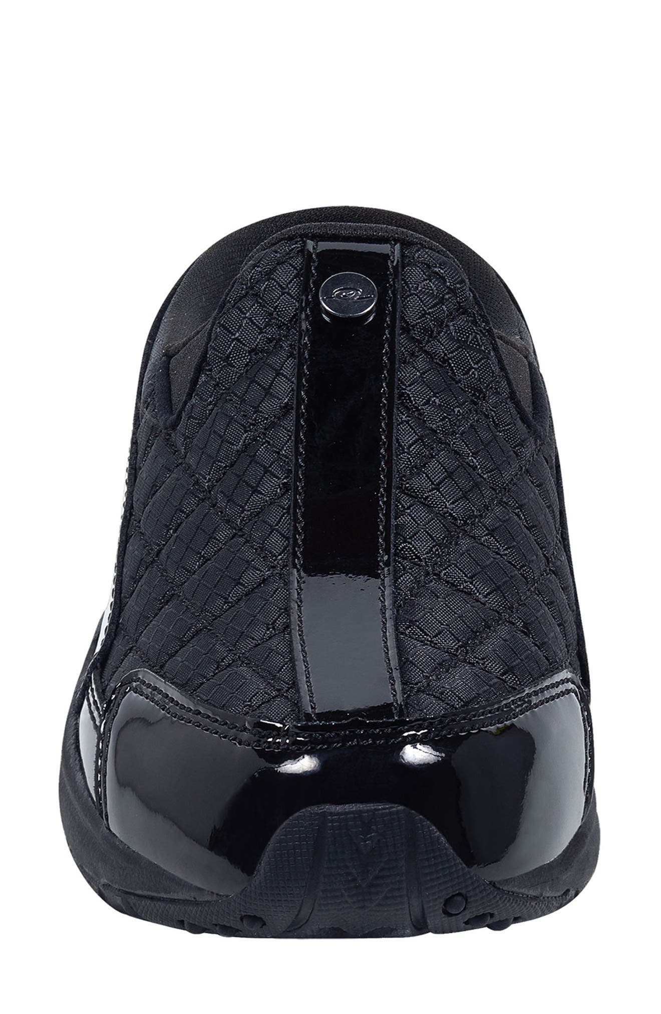 Easy Spirit Traveltime Classic Clog, Alternate, color, Black Patent Leather