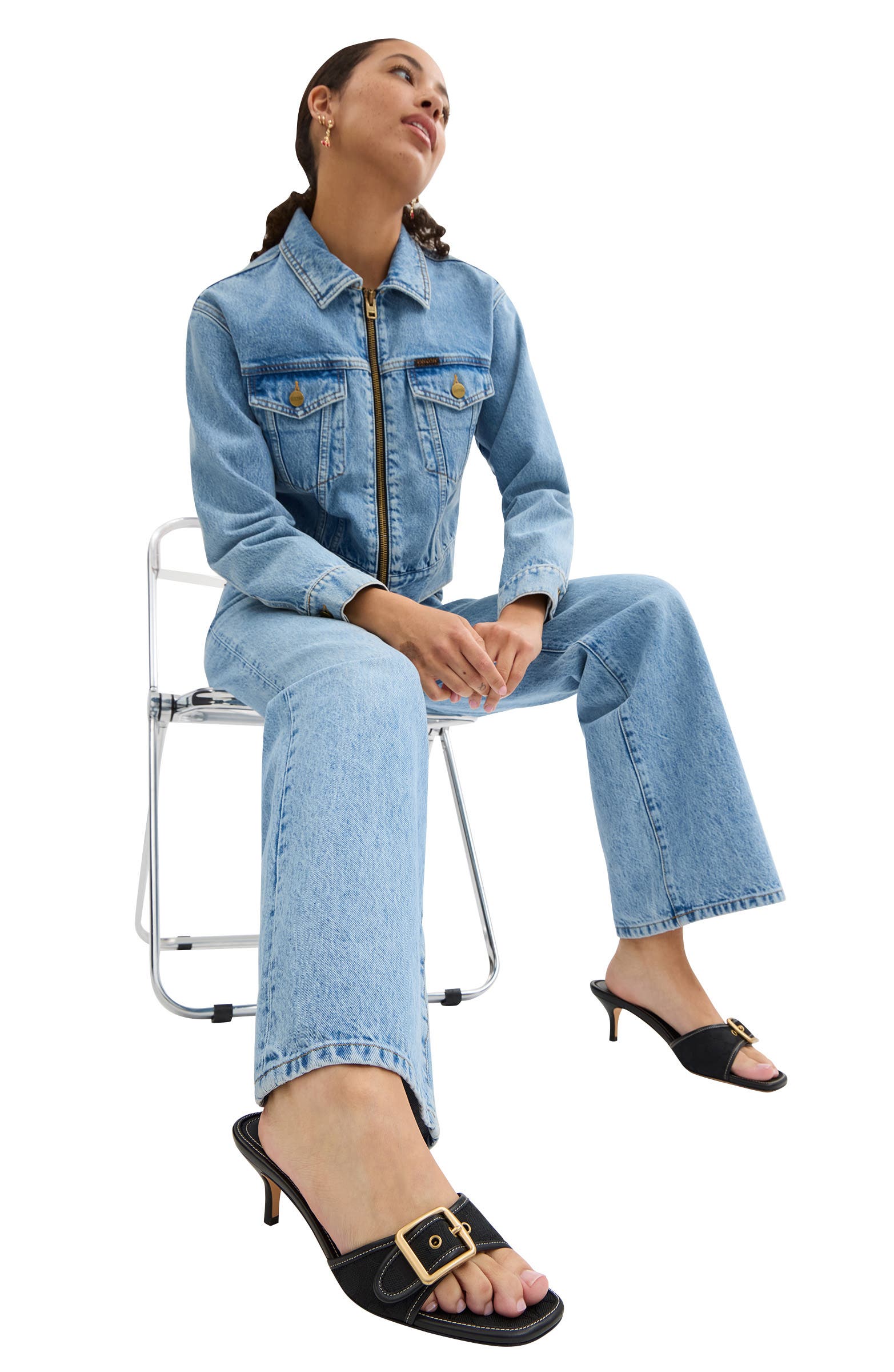 COACH Margot Signature Jacquard Slide Sandal, Alternate, color, 