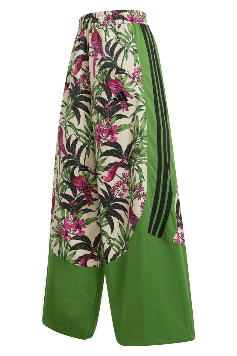 x FARM Rio Premium Pants, Alternate, color, CREW GREEN/LINEN/ FUCHSIA