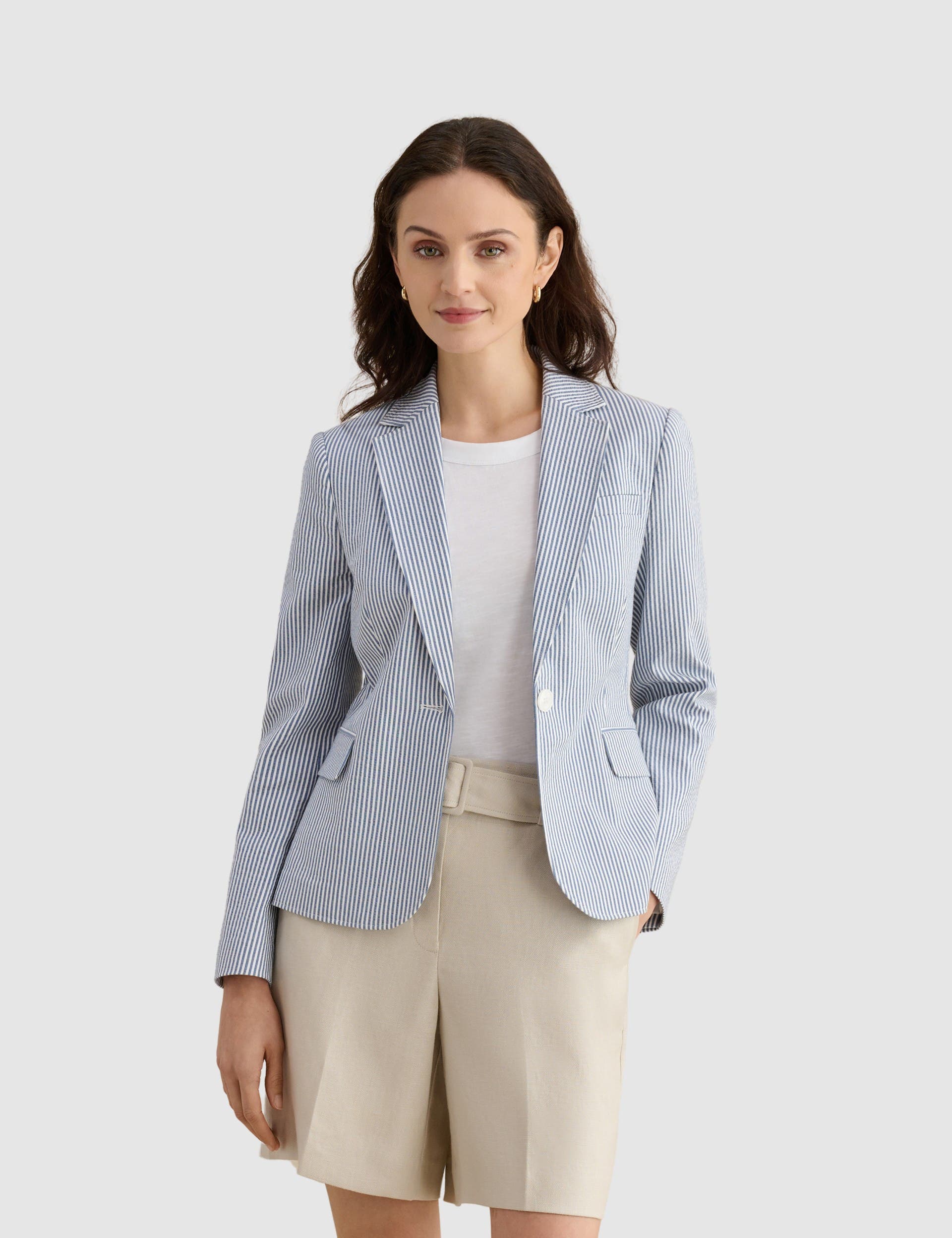 selected Blue White