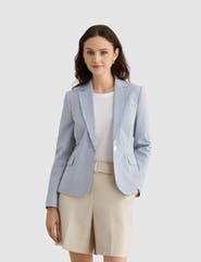 HOBBS LONDON Blake Structured Single-Button Blazer