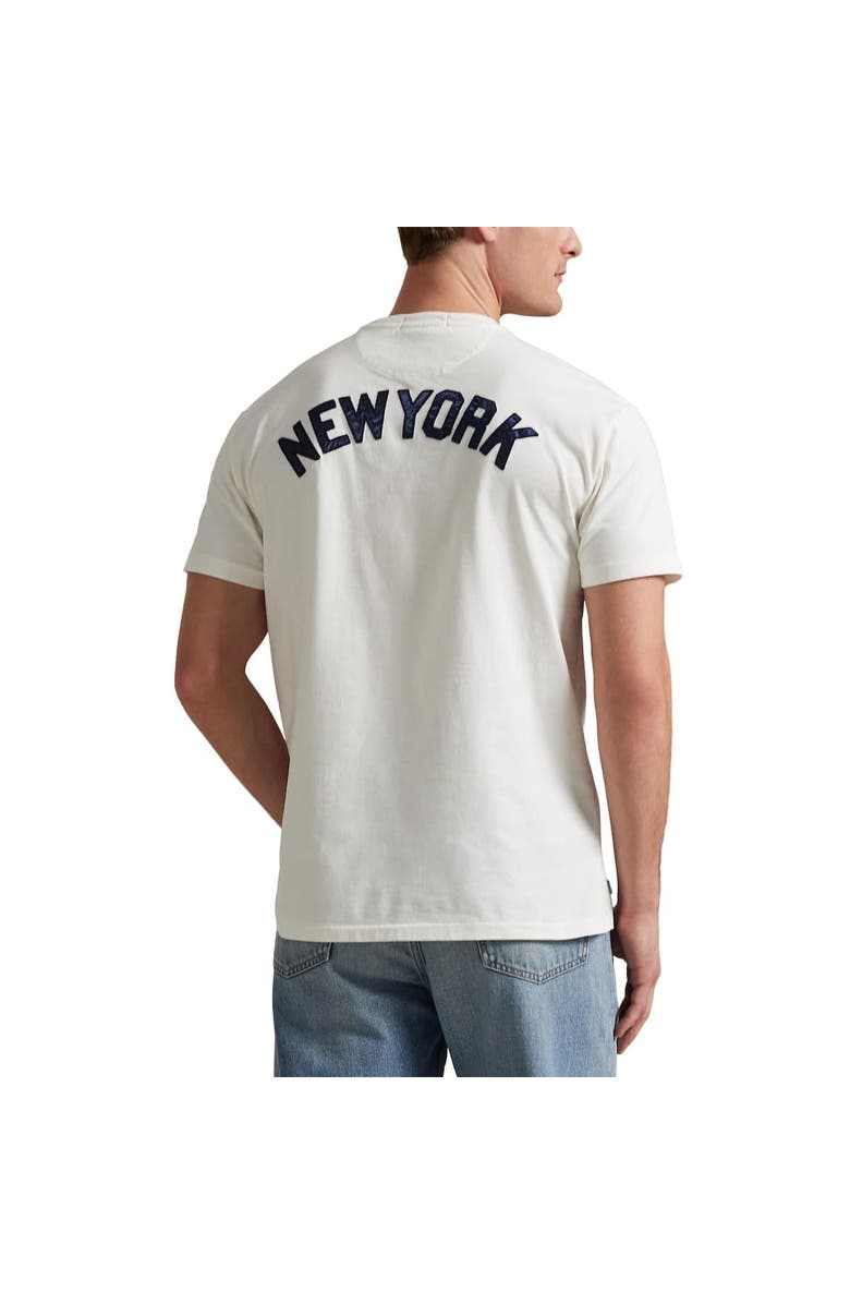 Polo Ralph Lauren Cream Yankees Jersey T-Shirt, Alternate, color, 