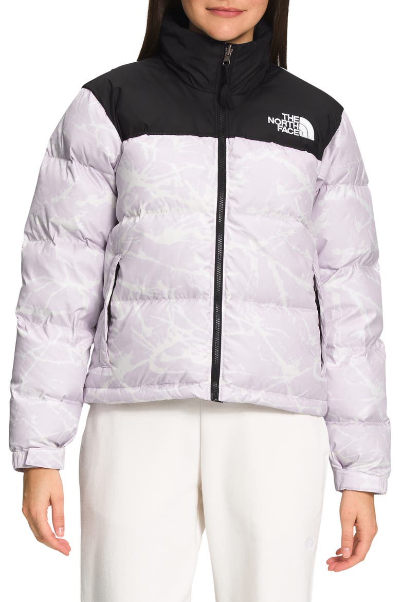 1996 Retro Nuptse® 700 Fill Power Down Packable Jacket, Main, color, LAVENDER FOG MNTN SPLATTER